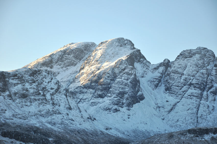 Blaven in winter