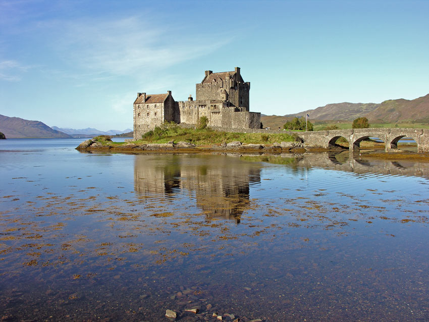 The iconic Eilean Donan Castle