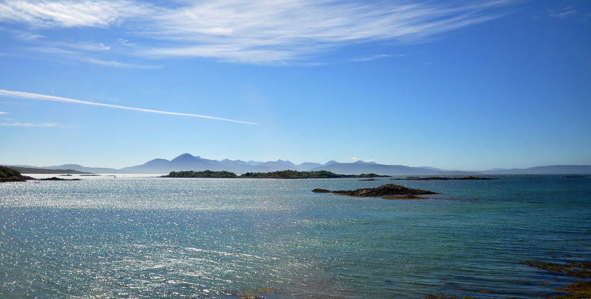 View near the Skye bridge.